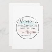 Karte mit Bibelverse (Vorne/Hinten)