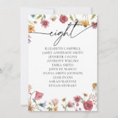 Karte mit Blumenbestellkarte | Tafelacht (Vorderseite)