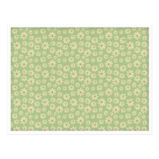 Karte mit Blumenmuster