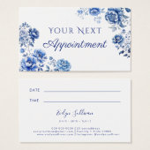 Karte mit Chinoiserie (Vorne & Hinten)