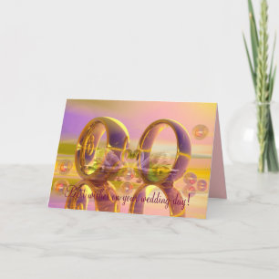 Karte mit den besten Wünschen