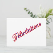 Karte mit den besten Wünschen (Stehend Vorderseite)