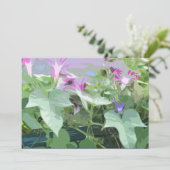 Karte mit Morgenglanz (Stehend Vorderseite)