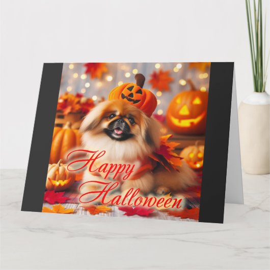 Karte mit niedlichen Pikenen (Vorderseite)