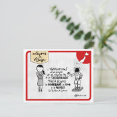 Karte mit Reiselektionen: "Evolution eines Volkes" (Stehend Vorderseite)