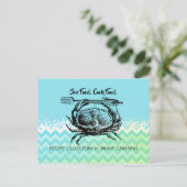 Karte mit Rezepten für die Zubereitung von Speisen (Stehend Vorderseite)