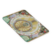 Karte mit Tycho Brahe's System of Planetary Orbi Magnet (Rechte Seite)
