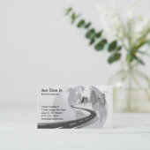 Karte mit Weltkugel für den internationalen Verkeh (Stehend Vorderseite)