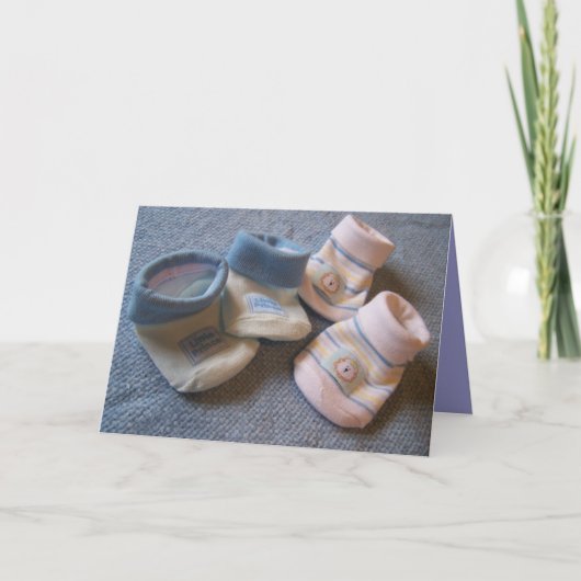 Karte mit Zwillingen (Vorderseite)