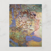 Karte Mitteleuropas (Vorderseite)