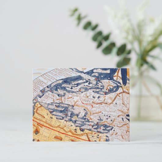 Karte Mitteleuropas, 1486 (Stehend Vorderseite)