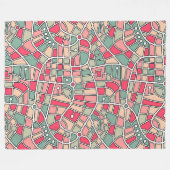 Karte Muster 030520 - Farben 02 Fleecedecke (Vorderseite (Horizontal))