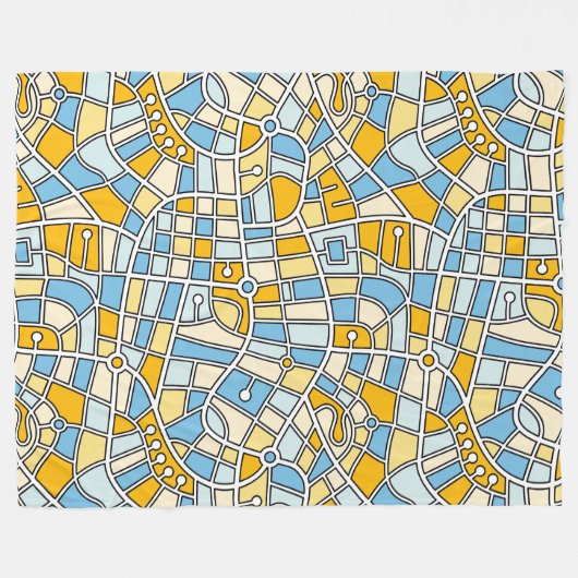 Karte Muster 030520 - Farben 04 Fleecedecke (Vorderseite (Horizontal))