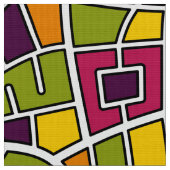 Karte Muster 030520 - Farben 05 Stoff (Nahaufnahme)