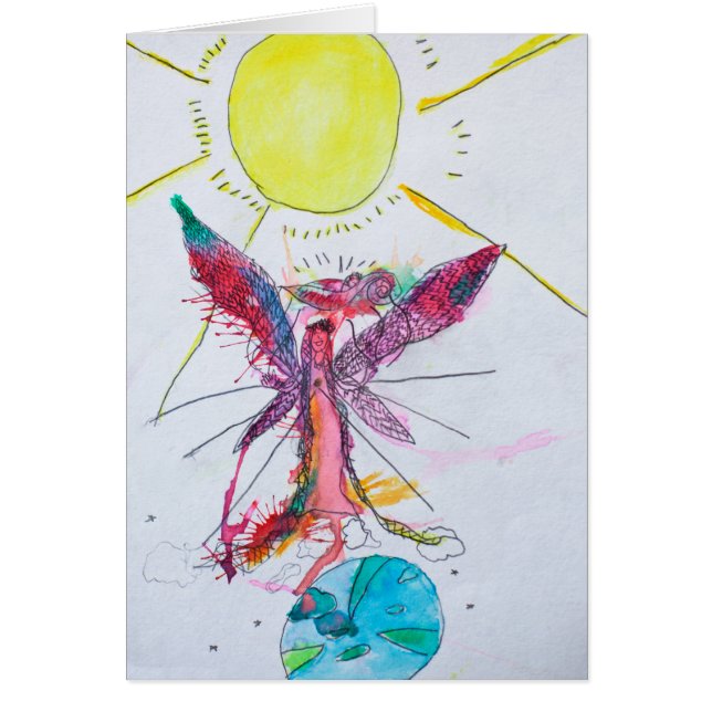 Karte - Mutter-Gott, der den Geist eines Babys (Vorne)