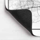 Karte Napa Valley Mousepad (Ecke)