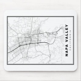 Karte Napa Valley Mousepad