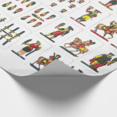 Karte Napoletane Packpapier (Ecke)