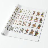 Karte Napoletane Packpapier (Ungerollt)