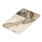 Karte Neuseelands Magnet (Linke Seite)