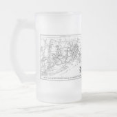 Karte New-Haven Eisenbahn-1956 Mattglas Bierglas (Links)