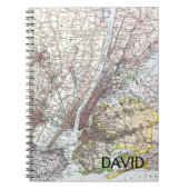 Karte: New York-area, 1906 Notizblock (Vorderseite)