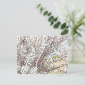 Karte: New York Area, 1906 Postkarte (Stehend Vorderseite)