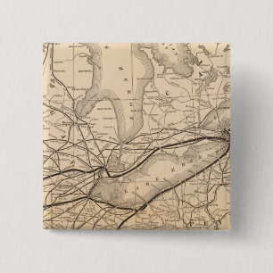 Karte New York Central und Hudson River Railway Button