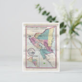 Karte Nicaraguas (1856) (Stehend Vorderseite)