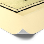 Karte Nicaraguas (1903) Poster (Ecke)