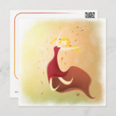 Karte "Nicht rosten" (Vorne/Hinten)