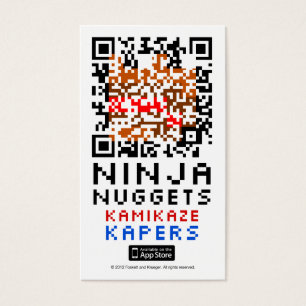 Karte Ninja Nugget-QR