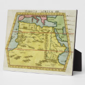 Karte Nordafrikas, c.1580s (farbige Gravur) Fotoplatte (Seite)