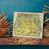 Karte Nordafrikas, c.1580s (farbige Gravur) Fotoplatte (Seite)