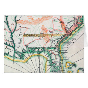 Karte: Nordamerika, 1742