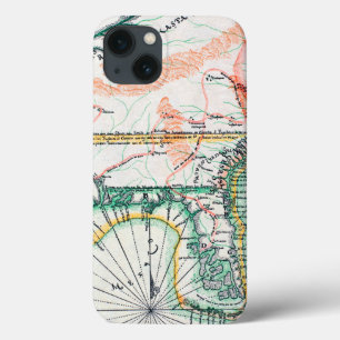 Karte: Nordamerika, 1742 Case-Mate iPhone Hülle