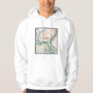 Karte: Nordamerika, 1742 Hoodie