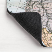 KARTE: NORDAMERIKA, 1890 MOUSEPAD (Ecke)