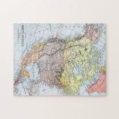 KARTE: NORDAMERIKA, 1890 PUZZLE (Horizontal)