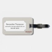 Karte: Nordamerika, C1700 Gepäckanhänger (Rückseite horizontal)