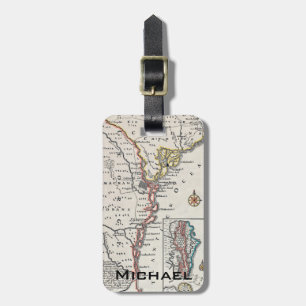 Karte: Nordamerika, C1700 Gepäckanhänger