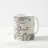 Karte: Nordamerika, C1700 Kaffeetasse (VorderseiteRechts)