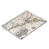 Karte: Nordamerika, C1700 Notizblock (Linke Seite)