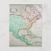 Karte Nordamerikas (Vorderseite)