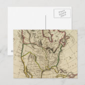 Karte Nordamerikas 2 (Vorne/Hinten)