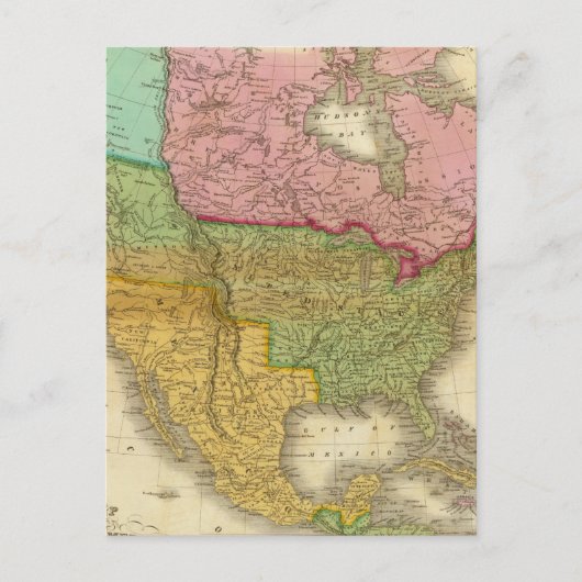 Karte Nordamerikas 3 (Vorderseite)