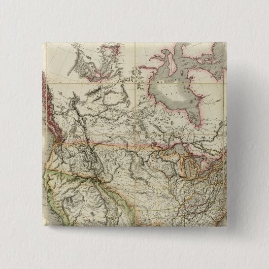 Karte Nordamerikas 4 Button (Vorderseite)