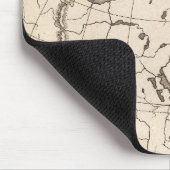 Karte Nordamerikas Mousepad (Ecke)