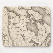 Karte Nordamerikas Mousepad (Vorne)