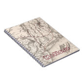 Karte: Nordost-USA Notizblock (Rechte Seite)